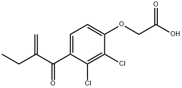 2-[2,3-Dichloro-4-(2-methylidenebutanoyl)phenoxy]acetic acid(58-54-8)